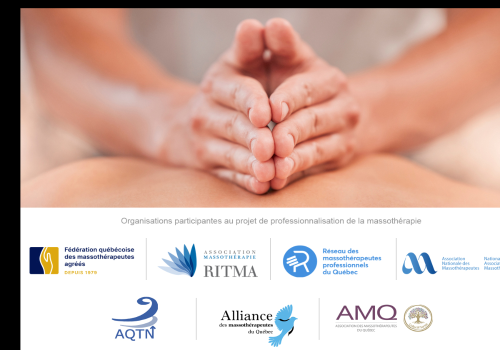 Projet de professionnalisation de la massothérapie